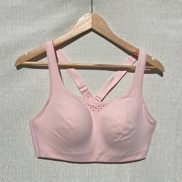 Athleta Phenomena Bra B-DD High Impact Workouts Pink Size 36C - Picture 1 of 11